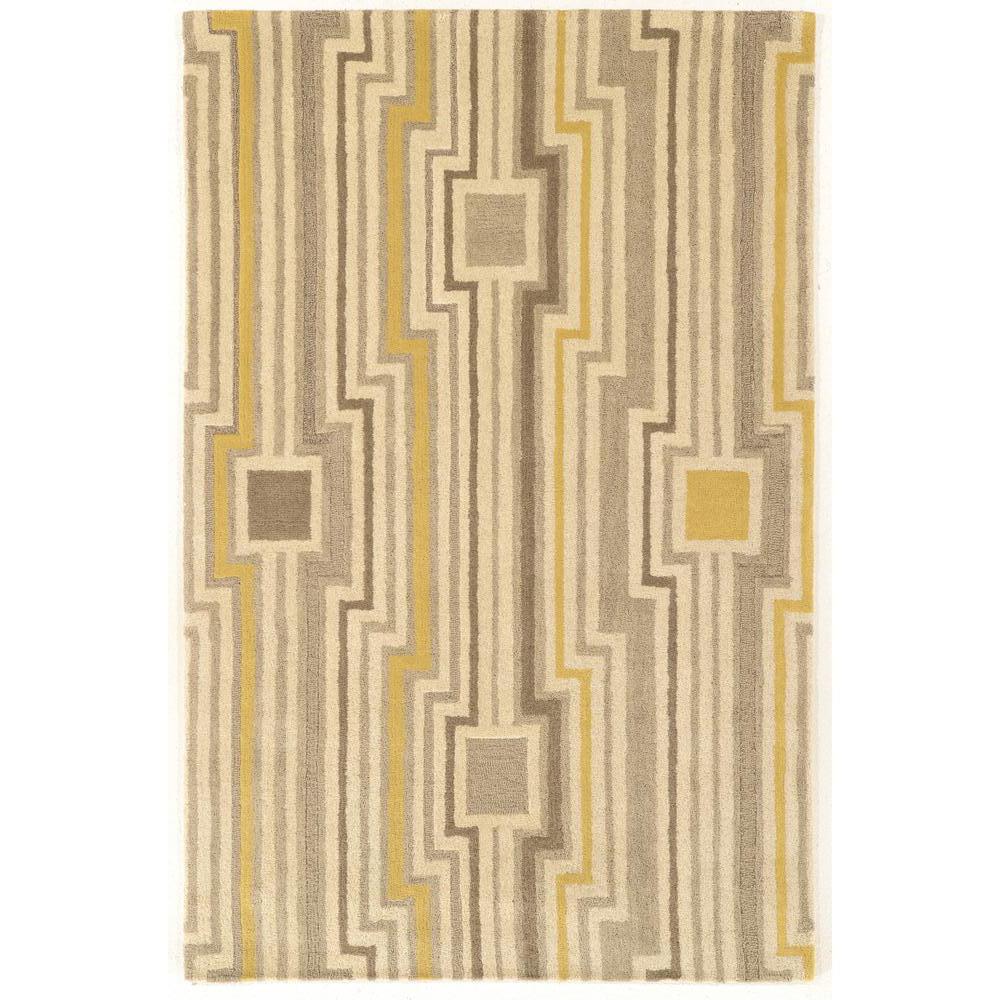 Linon Home Decor Aspire Wool Board Grey Yellow 2 Ft X 3 Accent Rug Linon Home Decor Aspire Wool Board Grey Yellow 2 Ft X 3 Accent Rug