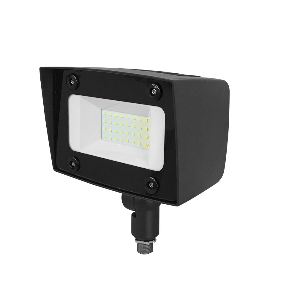Line Voltage Flood Lights Outdoor Security Lighting The Home Depot Asimo 20 Watt Bronze Outdoor Integrated Led Flood Light