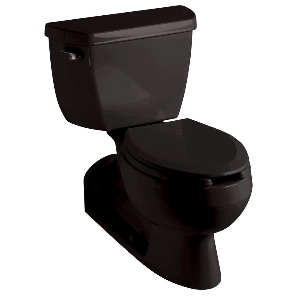 KOHLER Barrington 4 in. RoughIn 2piece 1.6 GPF Single Flush Elongated