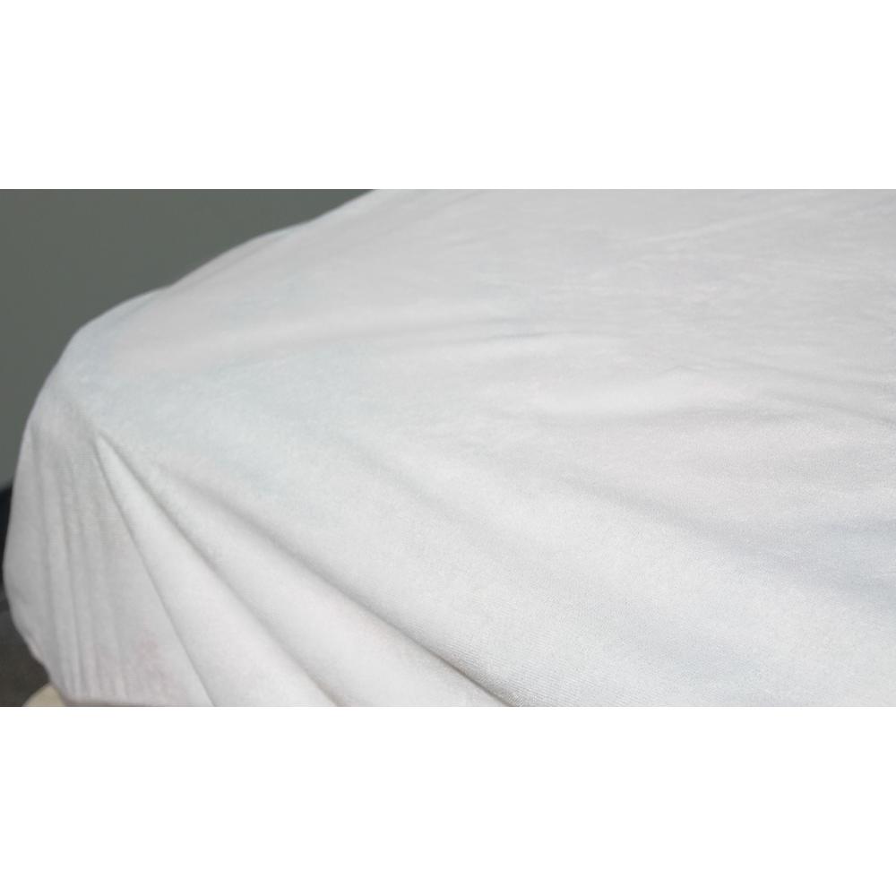 SensorPEDIC Cold Touch Mattress Protector White Soft-Tex 17208