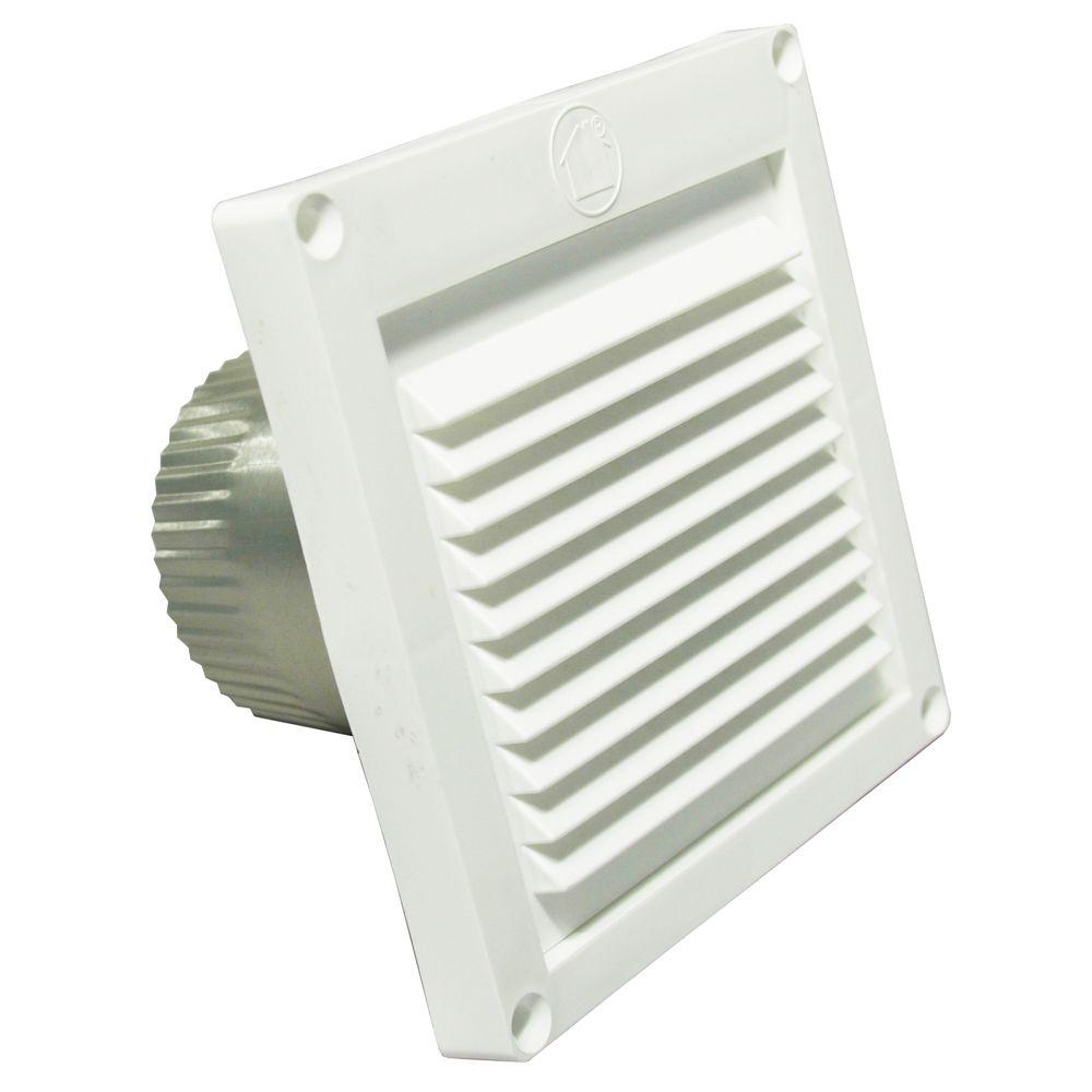 Speedi-Products 3 in. Micro Louver Eave Vent in White-EX-EVML 03 - The ...