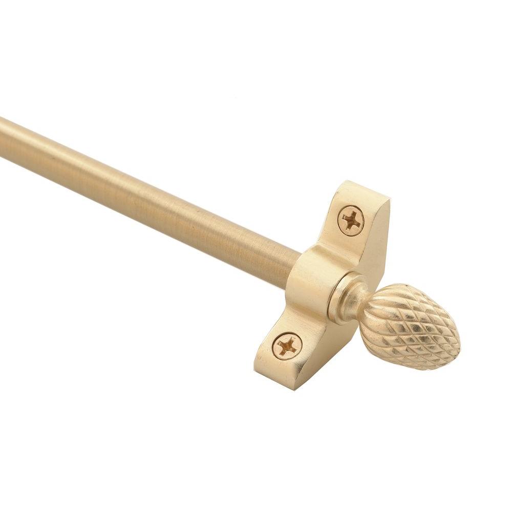 Oil-Rubbed Bronze Select 36 Stair Rod Set with Pineapple Finials Finish