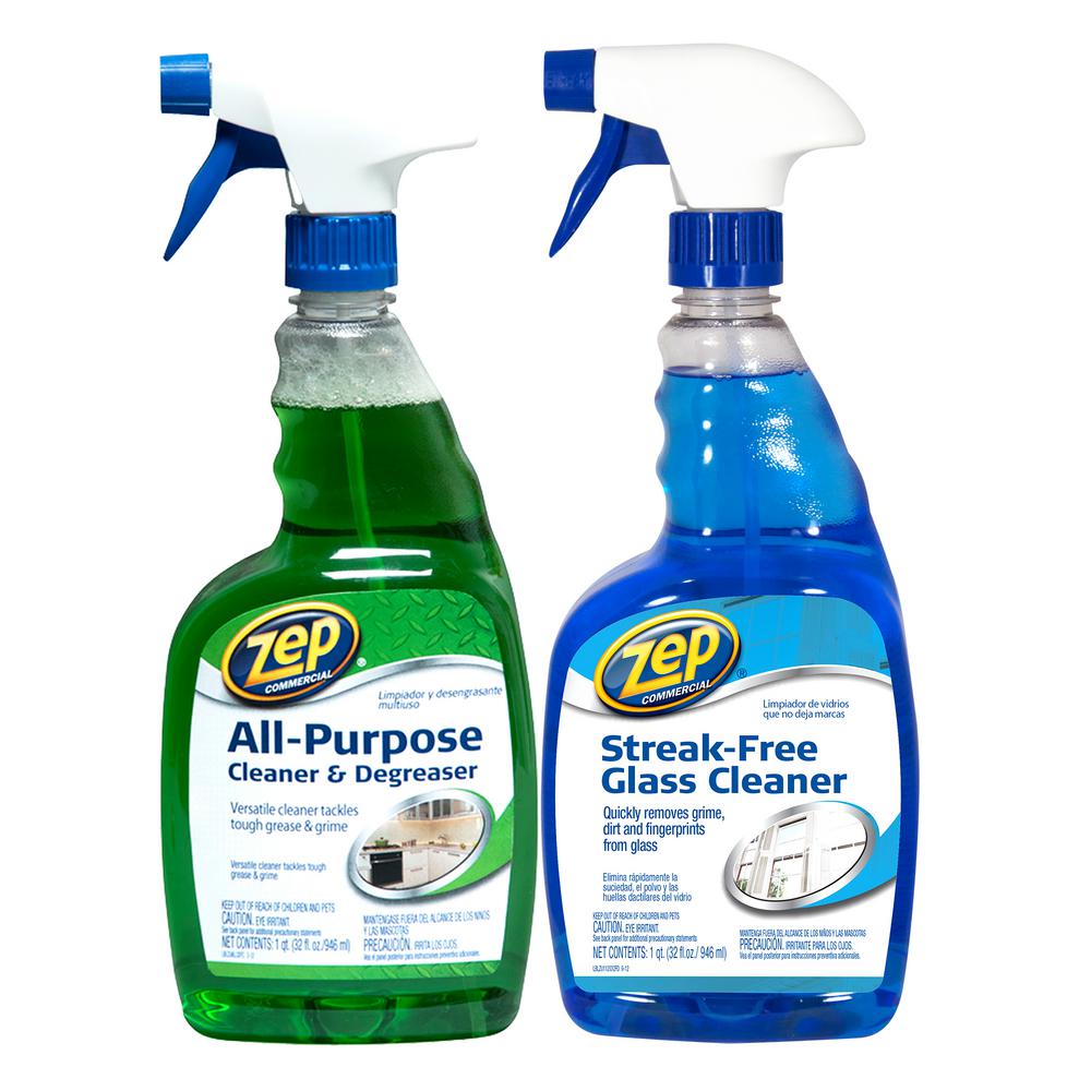 ZEP 32 oz. AllPurpose Cleaner and Degreaser with StreakFree Glass
