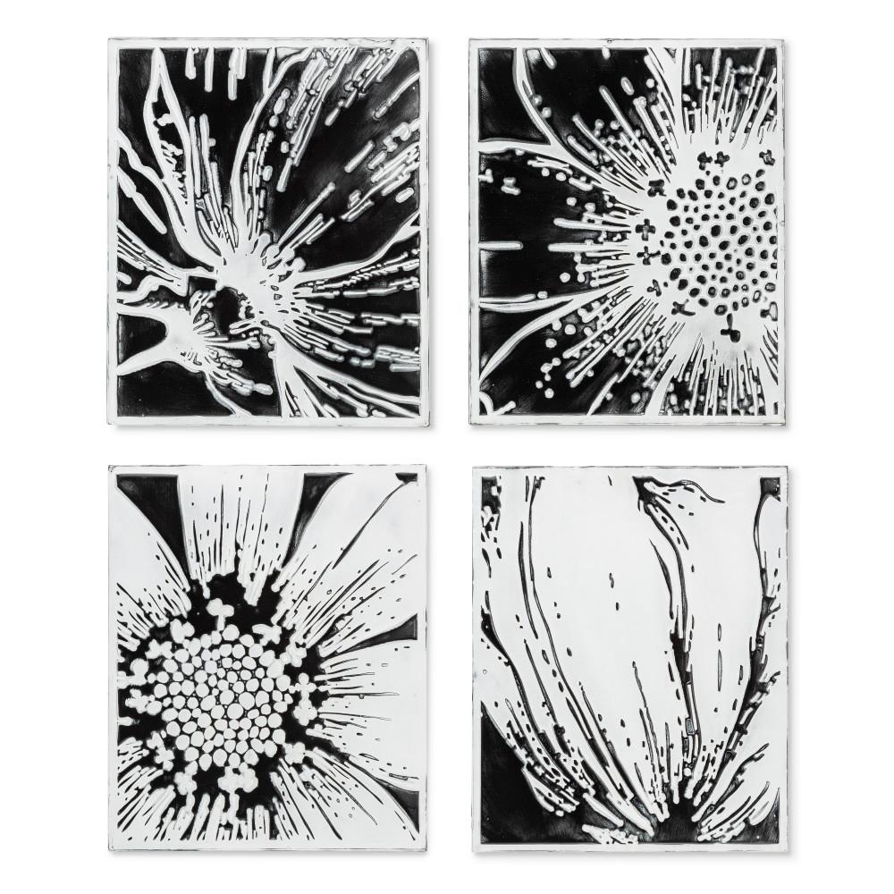 Metal Wall Art Set Of 4 94932ec The Home Depot