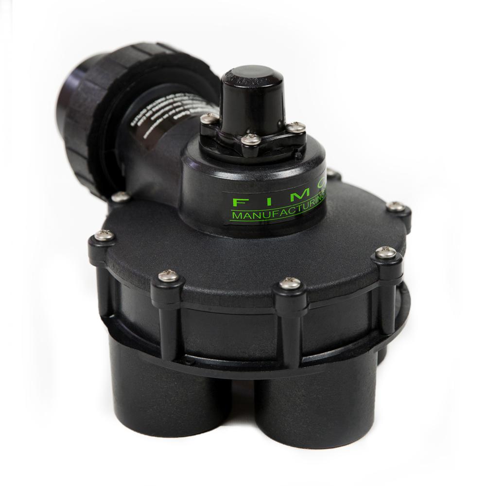 FIMCO 1-1/2 in. 10 PSI 4 Outlet Indexing Valve with 2, 3 and 4 Zone ...