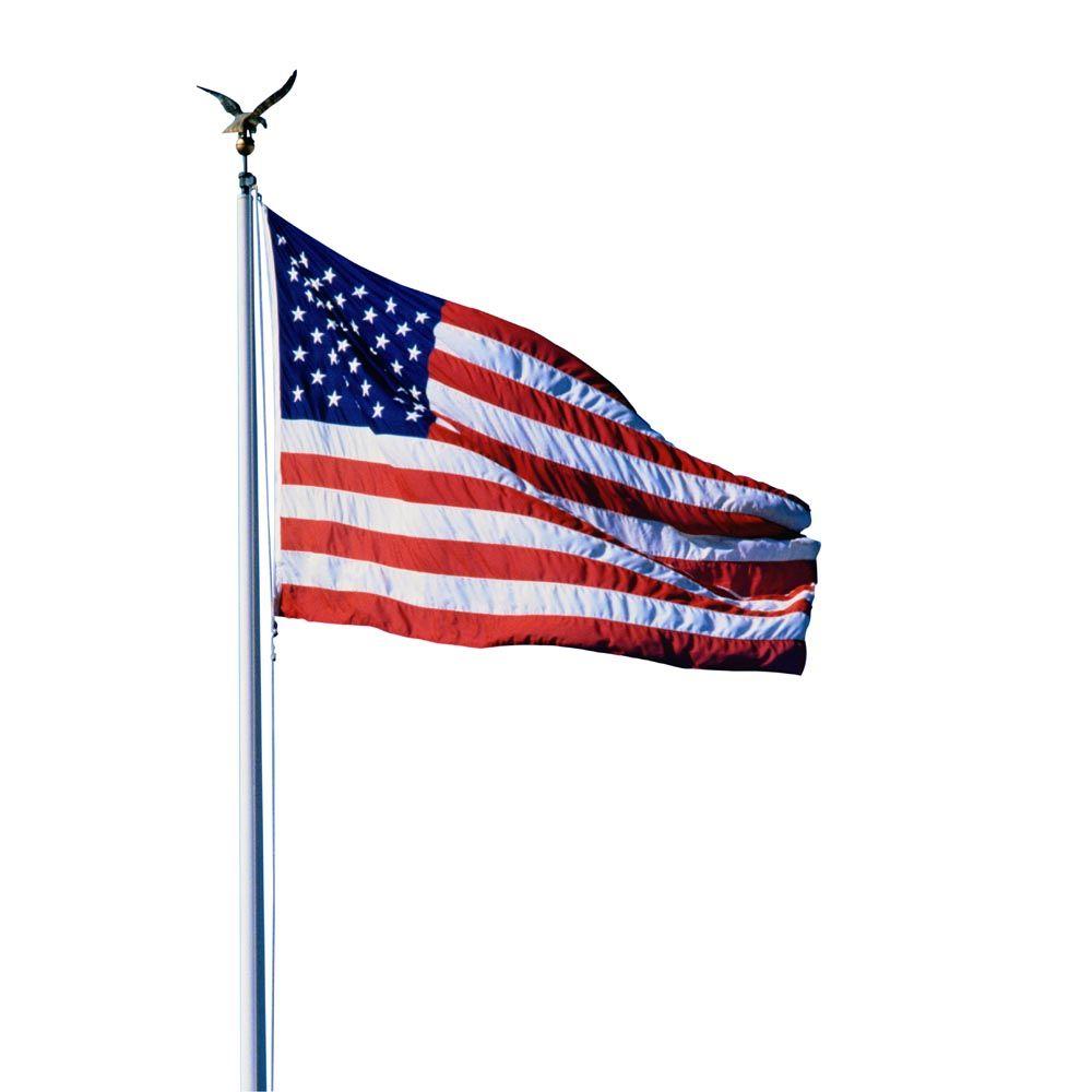 Valley Forge Flag Deluxe 3 ft. x 5 ft. Nylon U.S. Flag Indoor ...