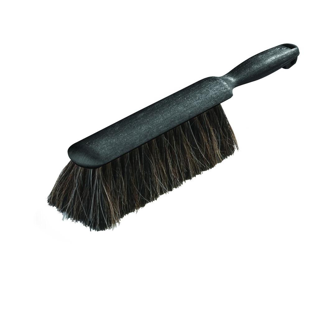 Carlisle 8 inch Horse-Hair Counter/Duster Brush in Gray (Case of 12) by Carlisle