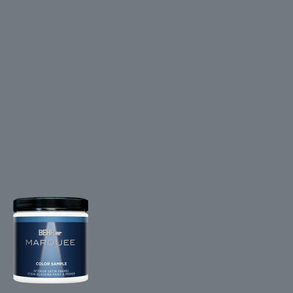 BEHR MARQUEE 8 oz. N5105 Liquid Mercury color OneCoat BEHR MARQUEE 8 oz. N5105 Liquid Mercury color OneCoat