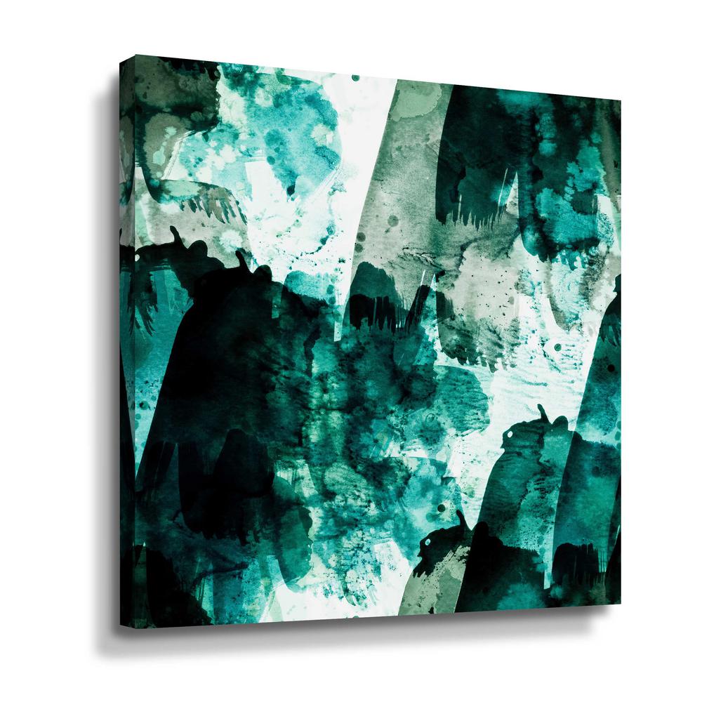 Artwall Emerald Moss Green By Iris Lehnhardt Canvas Wall Art