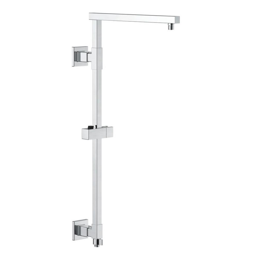 Delta Emerge Angular Modern 26 in. Column Shower Bar in Chrome58420