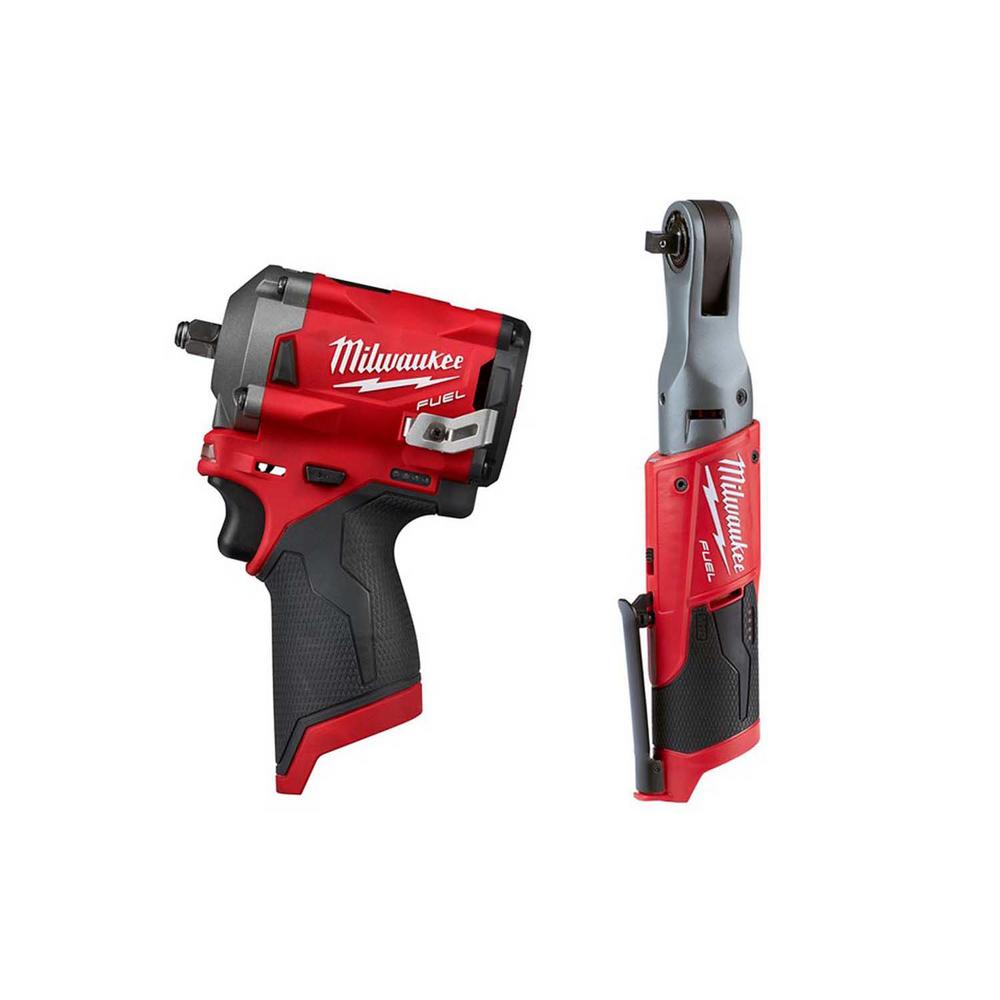 Milwaukee M12 FUEL Impact Wrench 3/8" stickhealthcare.co.uk