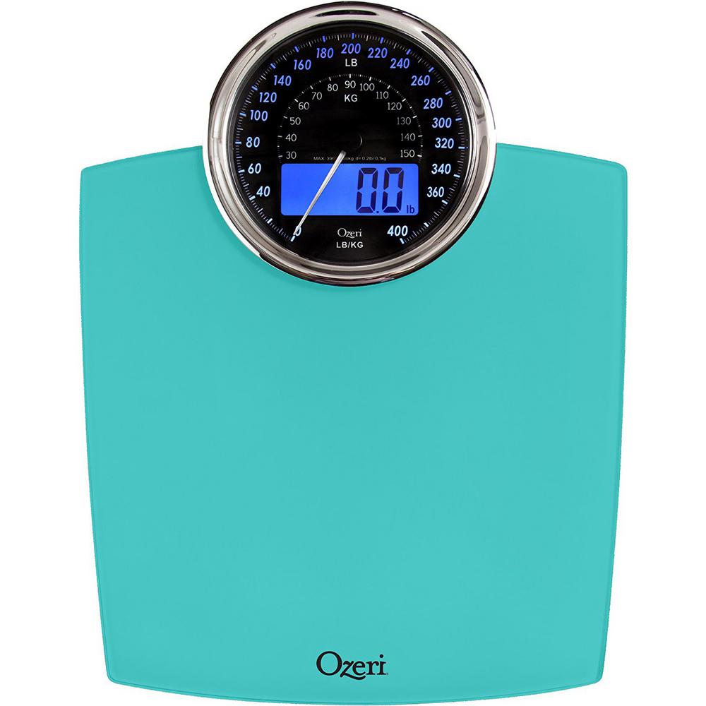 Traditional Mechanical Bathroom Scales Argent Noir 120 kg