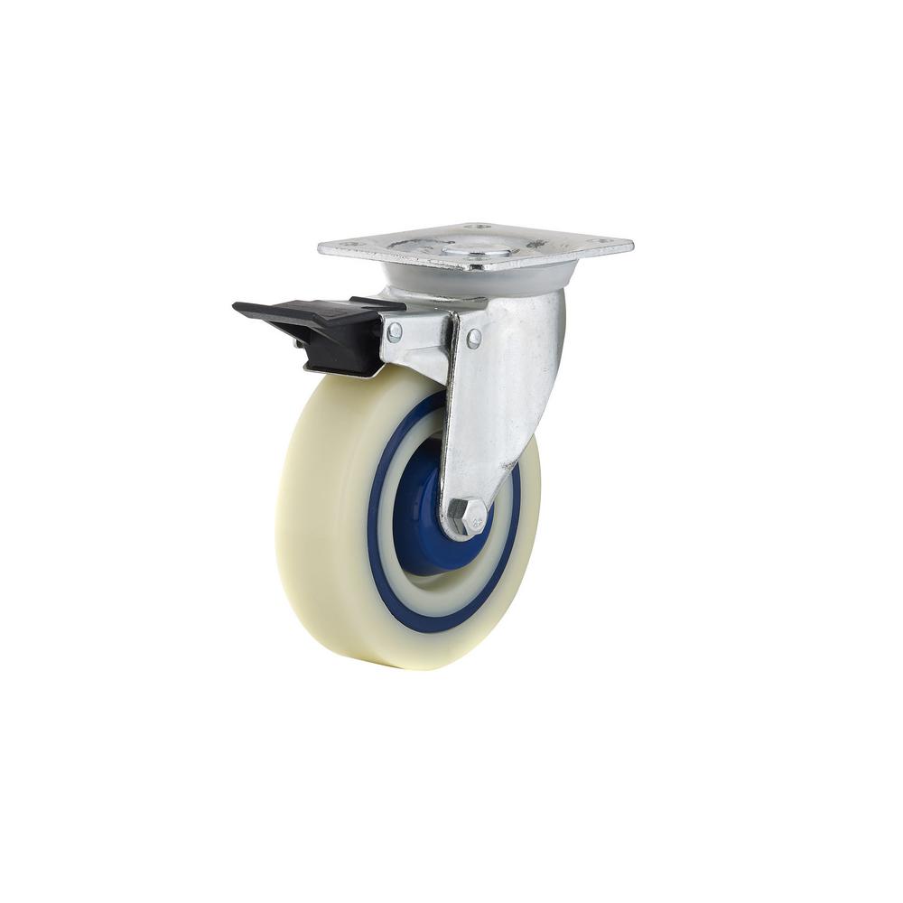 Richelieu Hardware 5 in. HeavyDuty PolyamideRubber Swivel Caster with