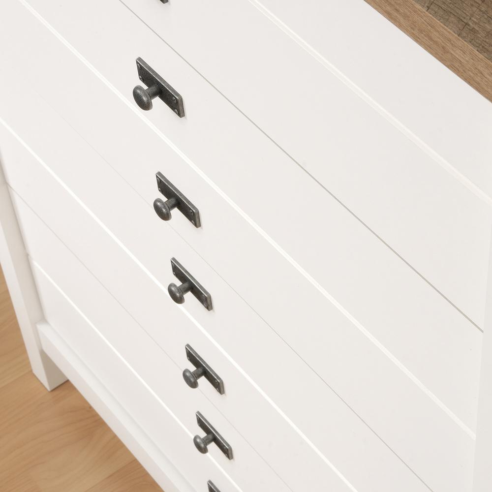 Sauder Cottage Road 4 Drawer Soft White Chest Of Drawers 423998