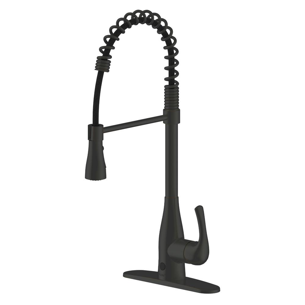 FLOW Motion Activated Single-Handle Pull-Down Spring Neck ...