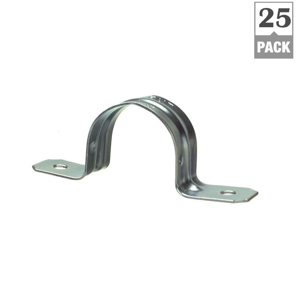 11/2 in. Electrical Metallic Tube (EMT) 2Hole Straps (25Pack)61615B
