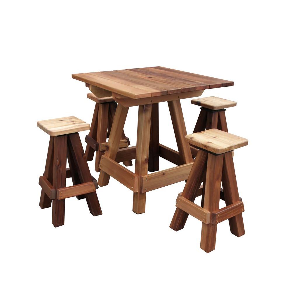 Gronomics 4 Person Picnic Patio Table Bar Top Ptbt 39 The Picnic Patio Table Bar Top Ptbt 39