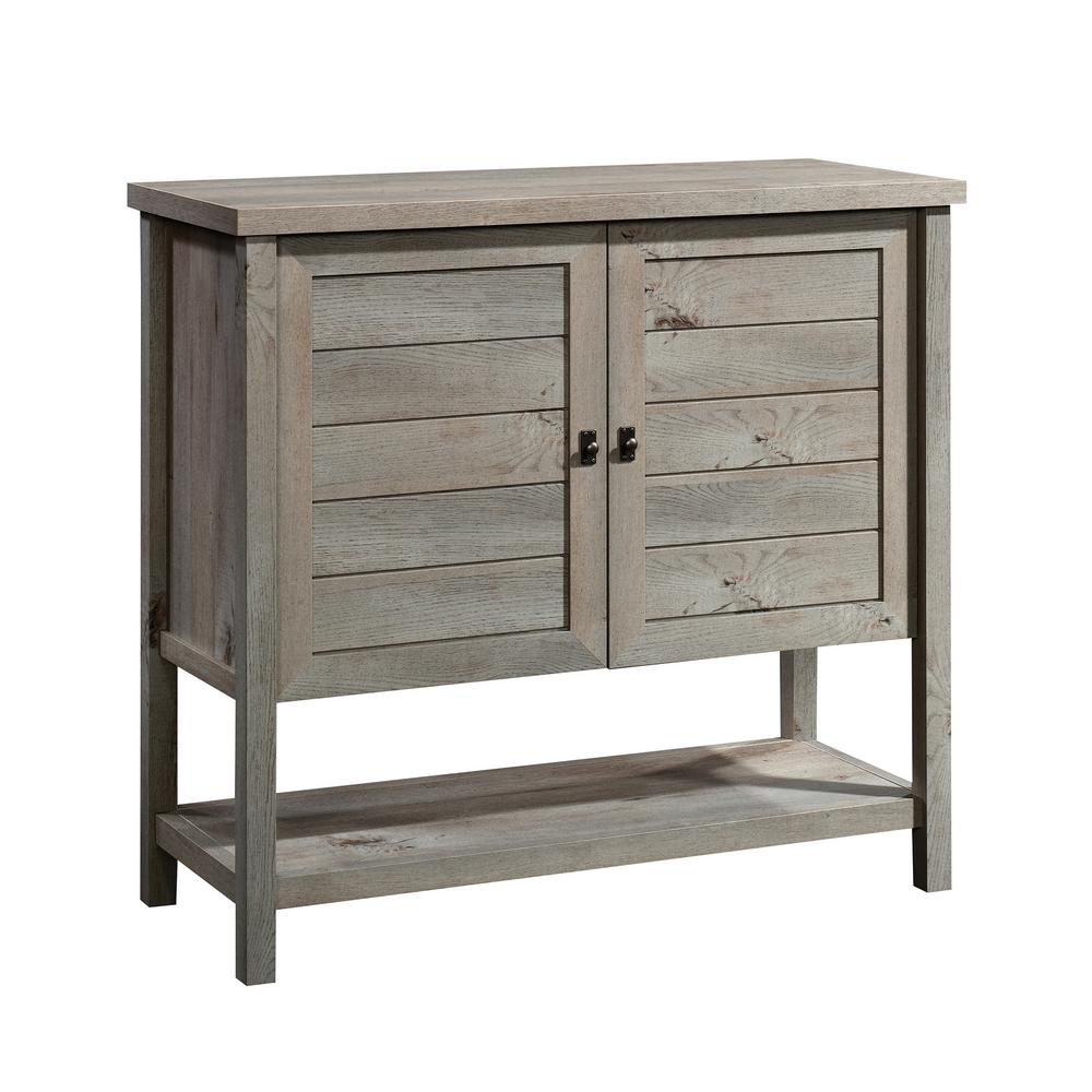 SAUDER Cottage Road Mystic Oak Accent Storage The Home