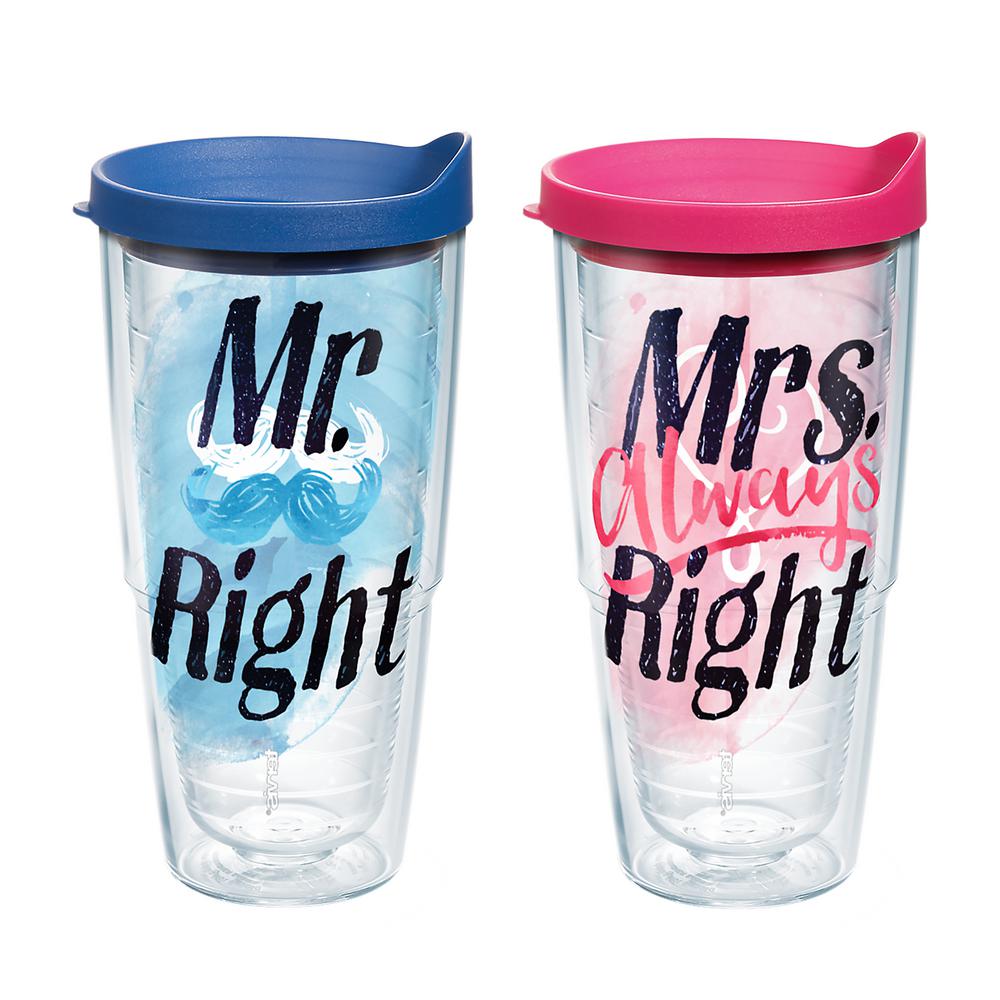 Tervis Mr Right Mrs Heart 24 Oz Double Walled Insulated Tervis Mr Right Mrs Heart 24 Oz Double Walled Insulated Tumbler With Travel Lid