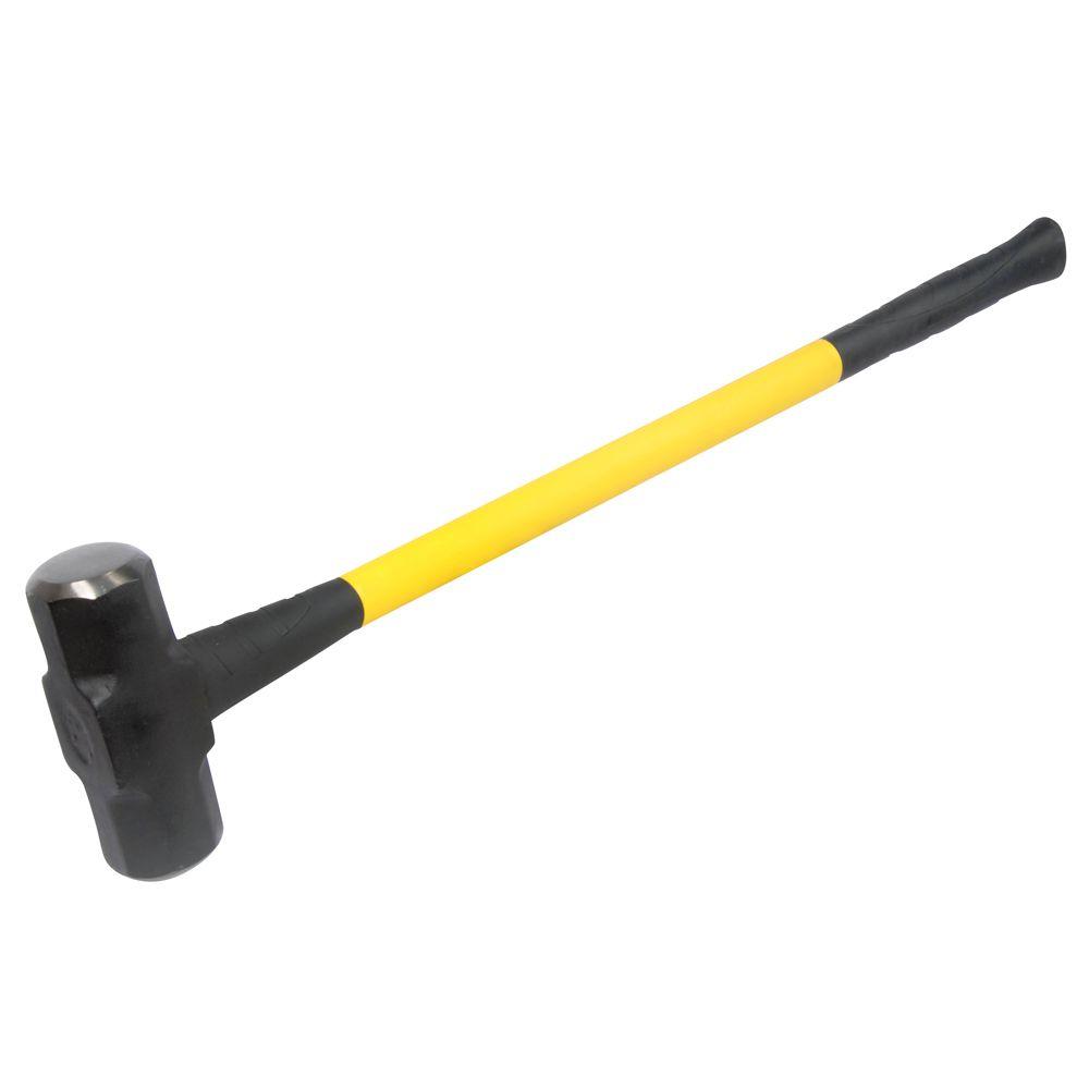 HART 8 lb. PowerStrike Sledge with Fiberglass Handle-HS8FS - The ...