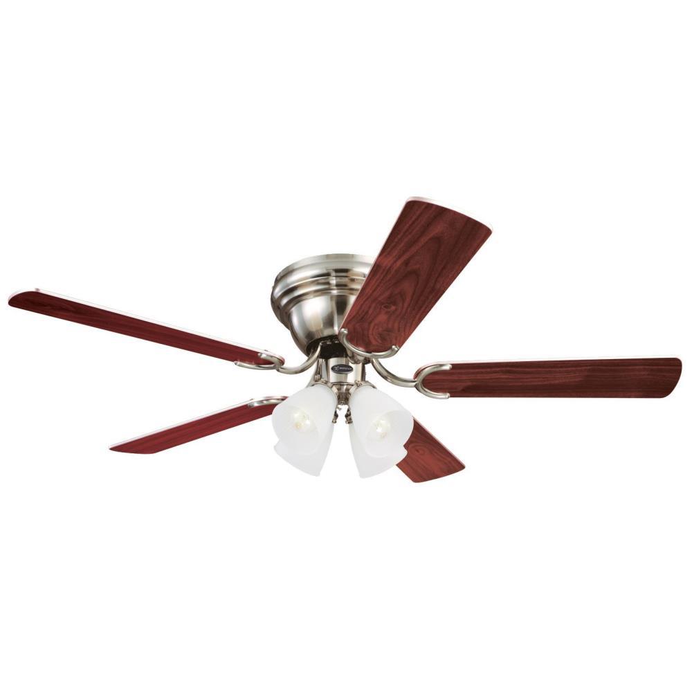 Westinghouse Quince 24 In Chrome Ceiling Fan 7863100 The Home Depot