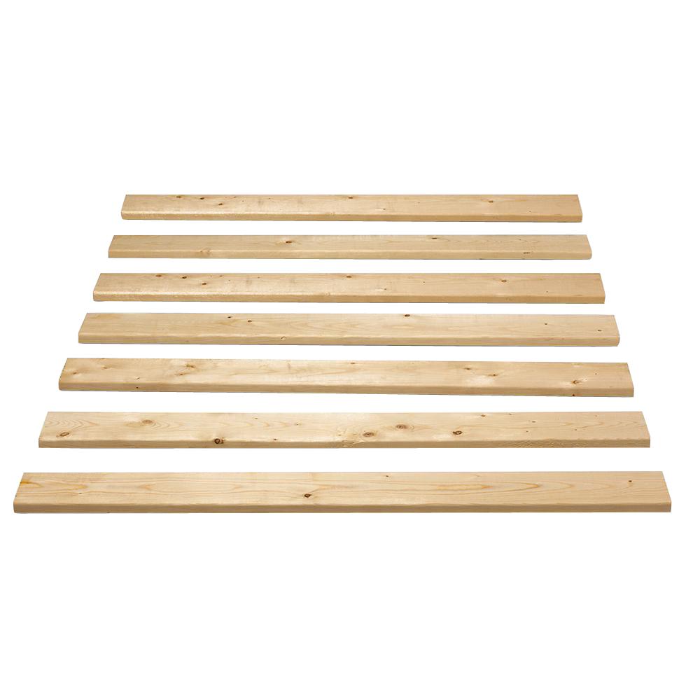 5 Ft Pine Queen Bed Slat Board, Queen Bed Support Slats