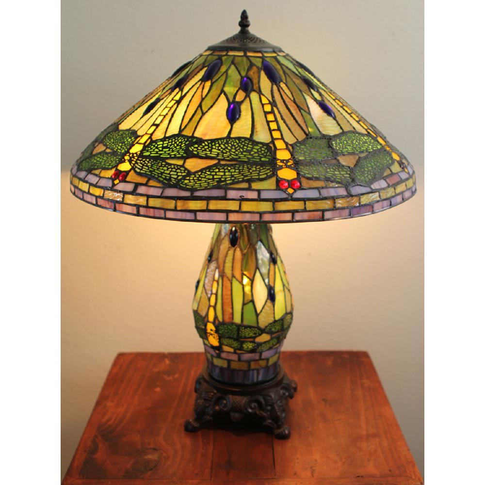 table lamp with light up base