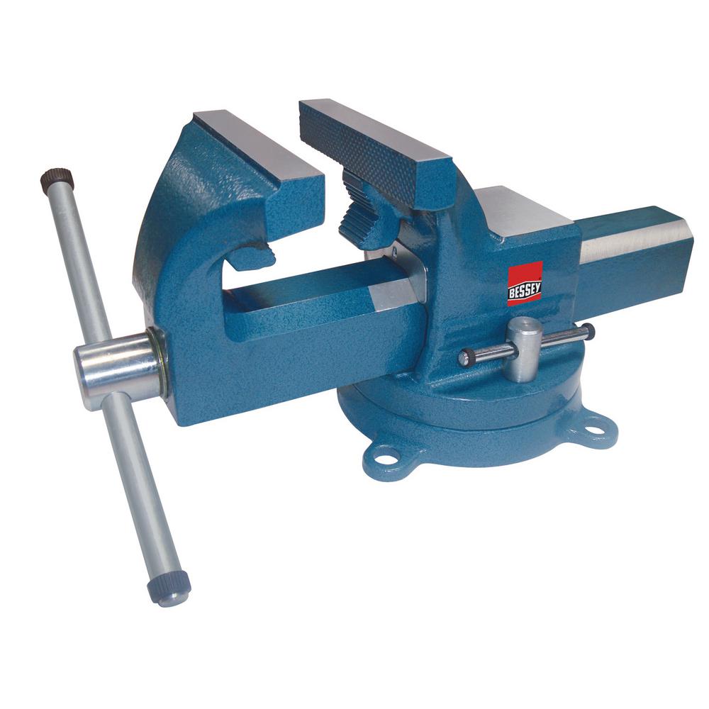 BESSEY 8 In Drop Forged Bench Vise With Swivel Base BV