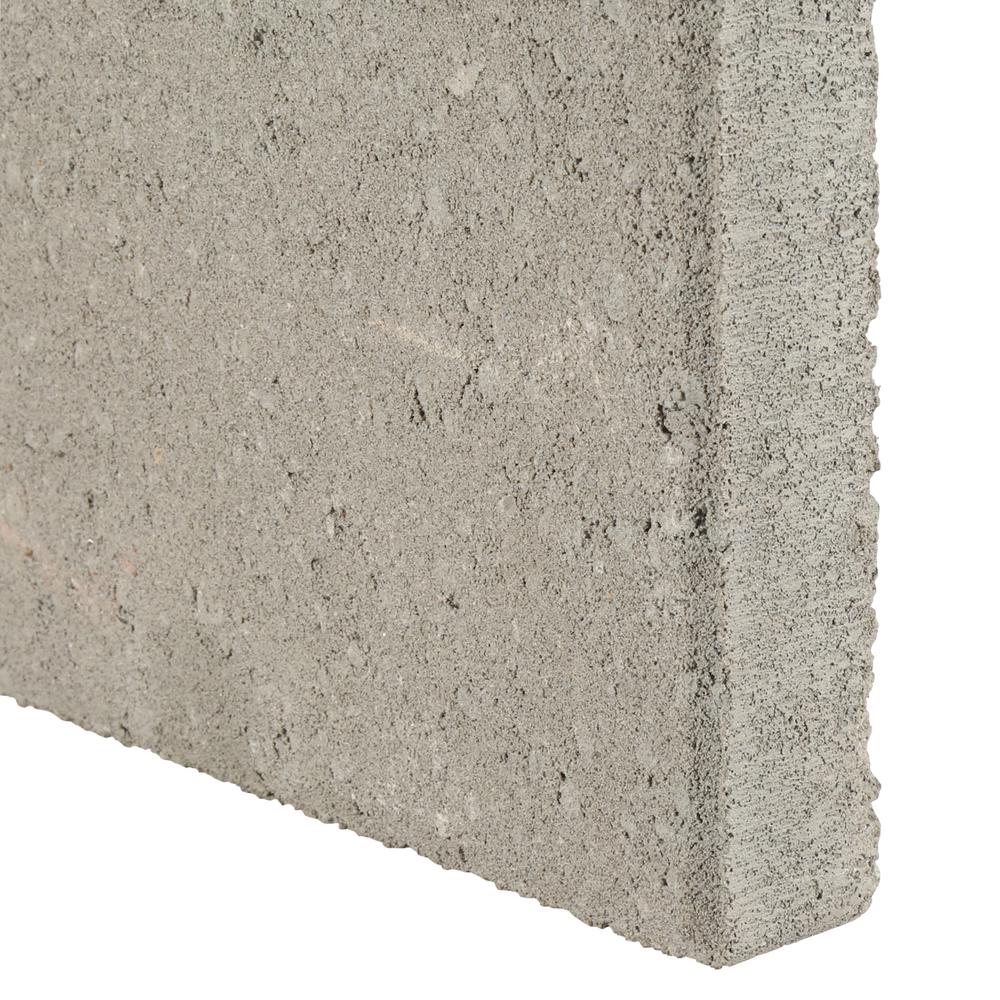 Pewter Square Concrete Step Stone, Concrete Patio Pavers Home Depot