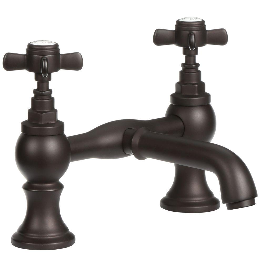 Elizabethan Classics 2Handle Claw Foot Tub Faucet without Hand Shower