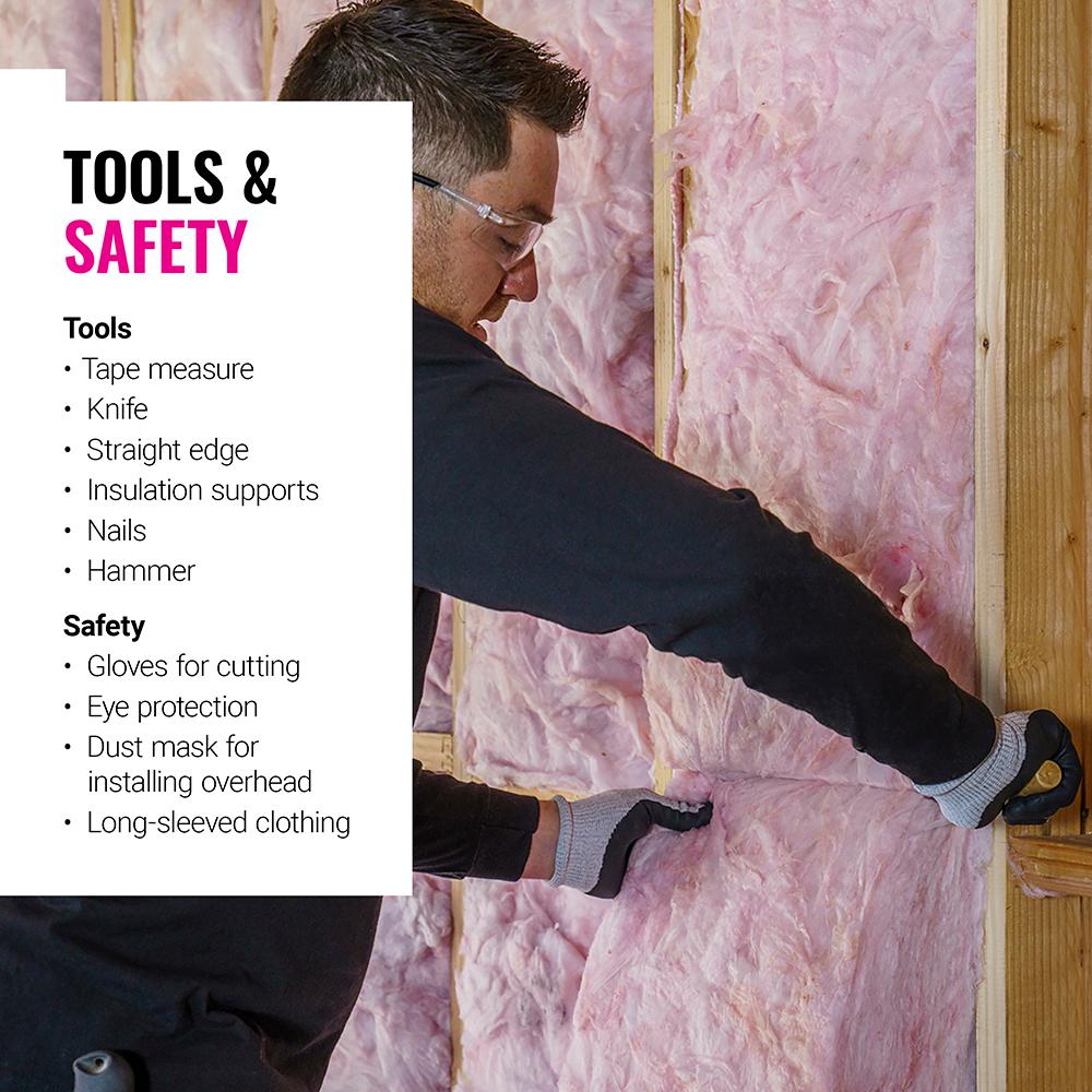 Owens Corning R 30 Kraft Faced Fiberglass Insulation Batt 16 In X 48 In Me24 The Home Depot