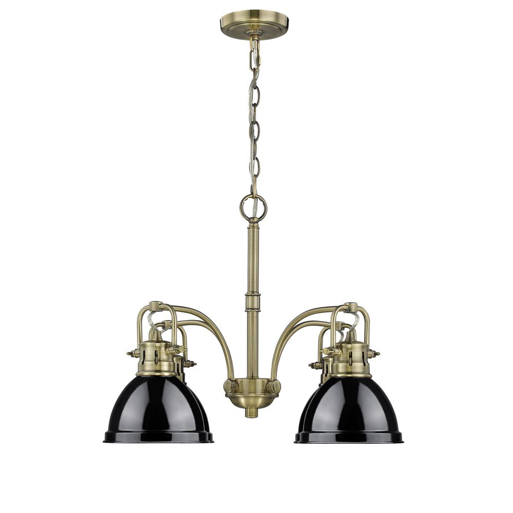 Globe Electric Elena 5Light Contemporary Brushed Brass Chandelier