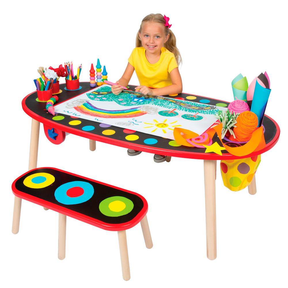 alex toys artist studio super art table with paper roll