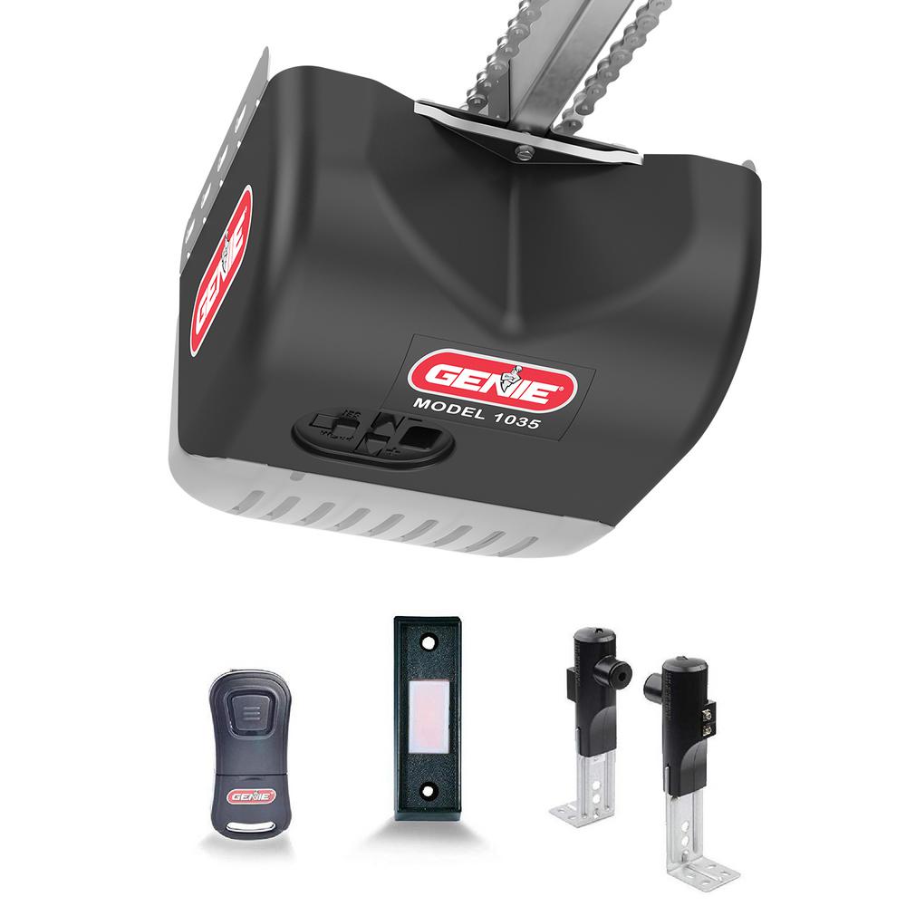 Genie Chain Drive 500 1 2 Hpc Durable Garage Door Opener 1035 V The Home Depot - Genie Garage Door Opener Light Not Turning Off Genie Chain Drive 500 1 2 Hpc Durable Garage Door Opener 1035 V The Home Depot - Genie Garage Door Opener Light Not Turning Off
