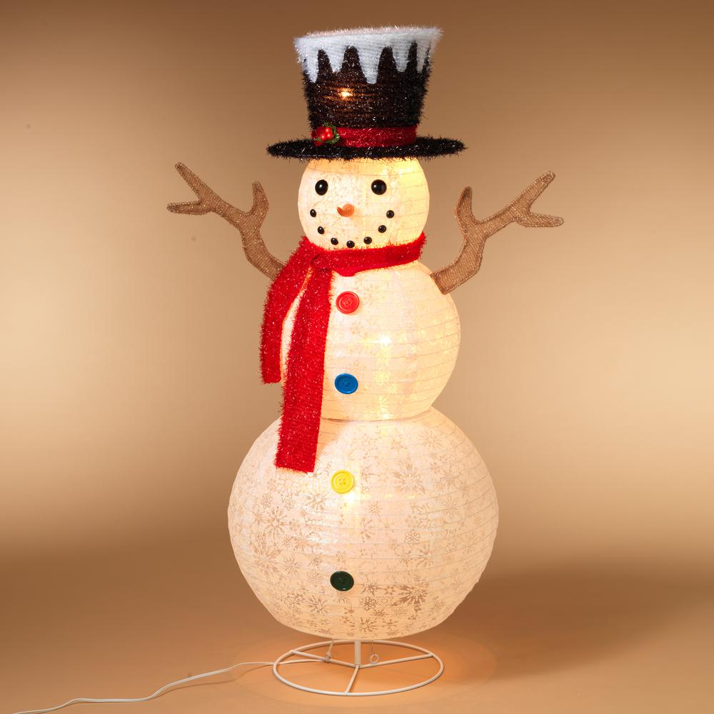 Outdoor Lighted Snowman Home Depot - Outdoor Lighting Ideas