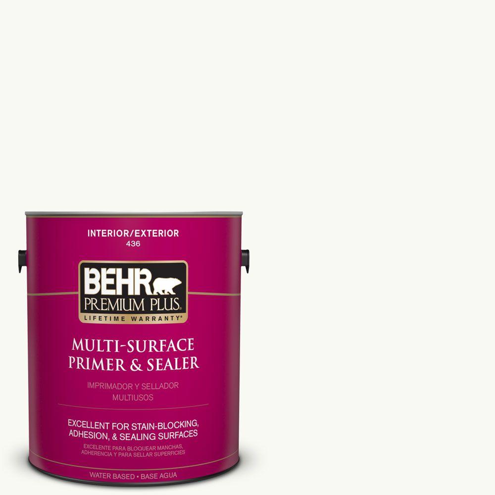 BEHR Premium Plus 1gal. StainBlocking Primer and Sealer Interior07501 The Home Depot