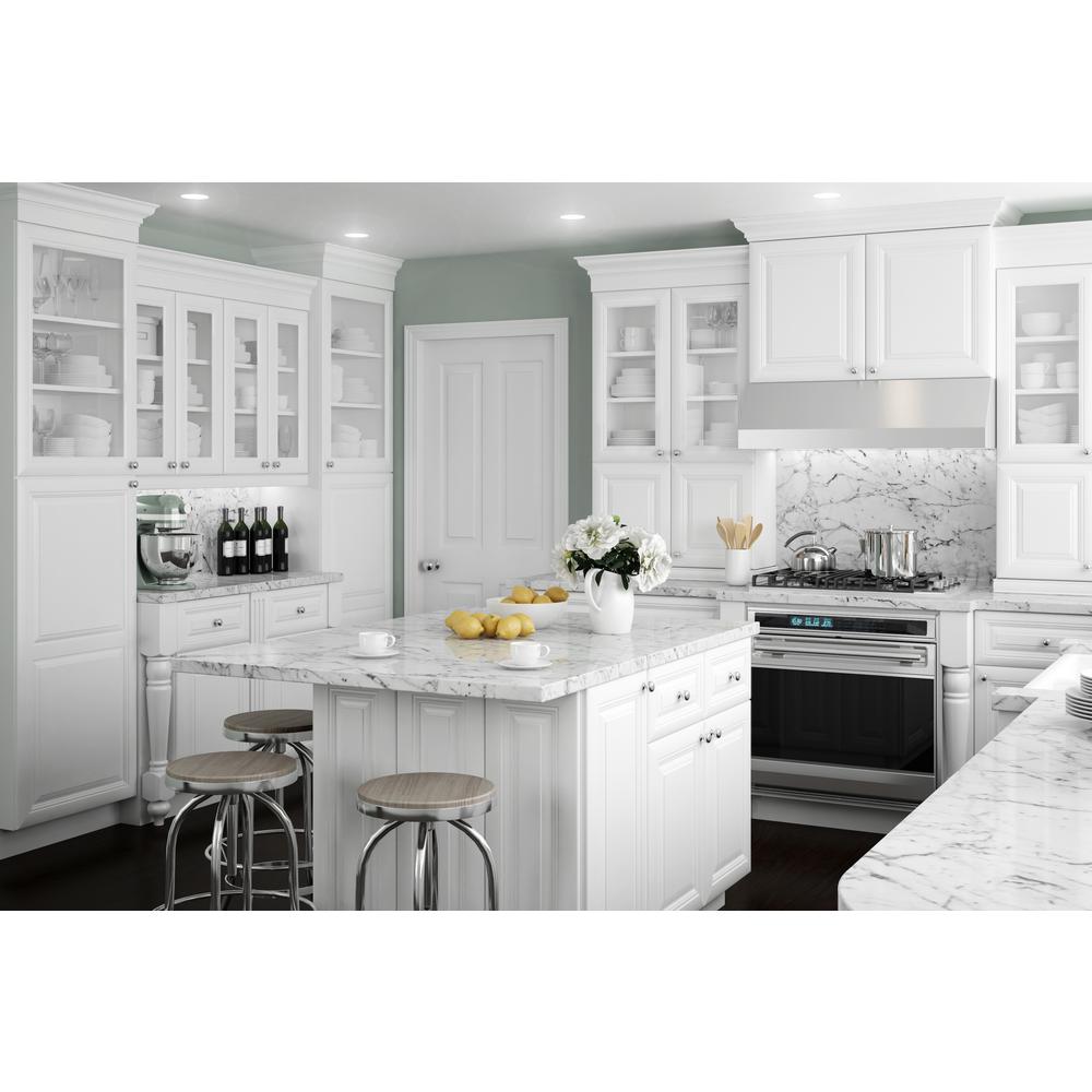 Home Decorators Collection Brookfield Light Pacific White Pated Plywood Raised Panel Stock Semi Custom Wall Kitchen Cabinet 24 In W X 12 In D W2442 Bpw The Home Depot