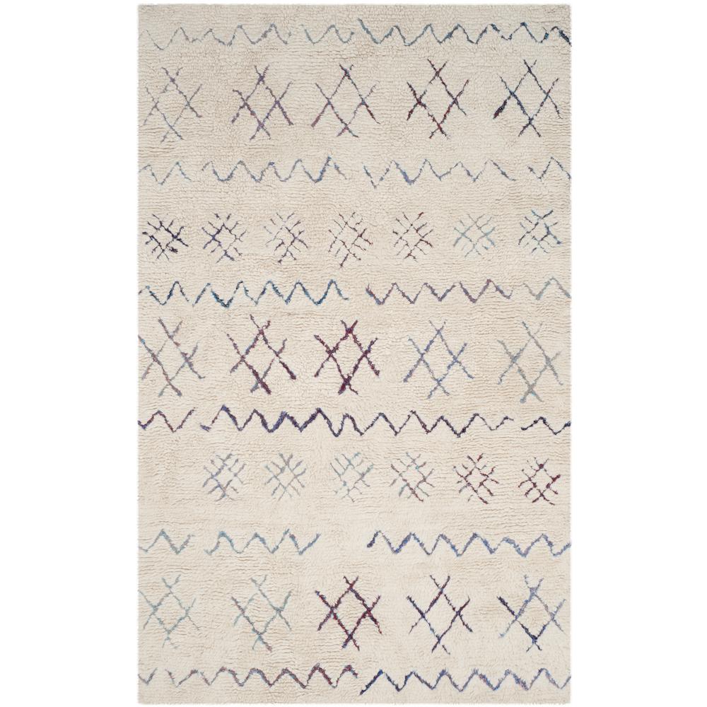 Safavieh 6 X 9 Area Rugs The Home Depot Casablanca Ivory Multi 6 Ft X 9 Area Rug