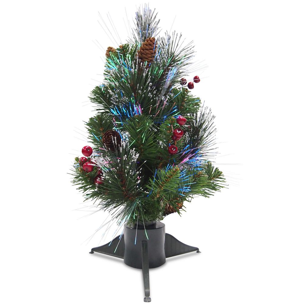 National Tree Company 18 In Fiber Optic Crestwood Spruce