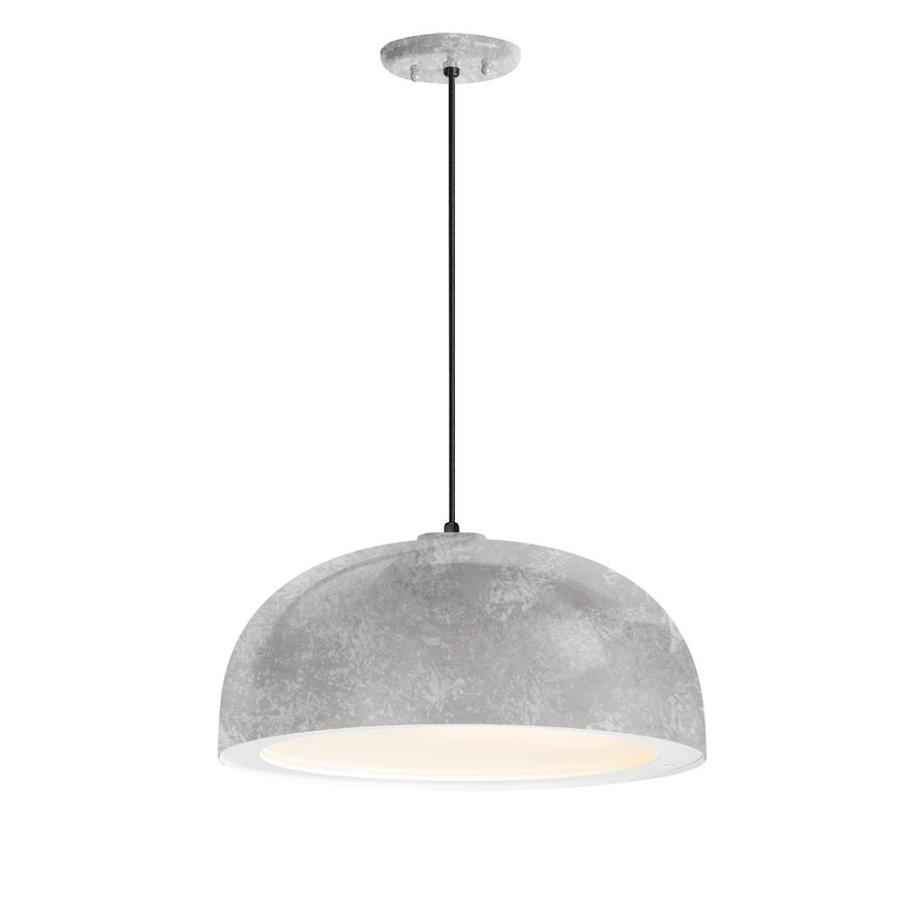 Standard Dome 16/" Industrial Lighting Fixture Beige