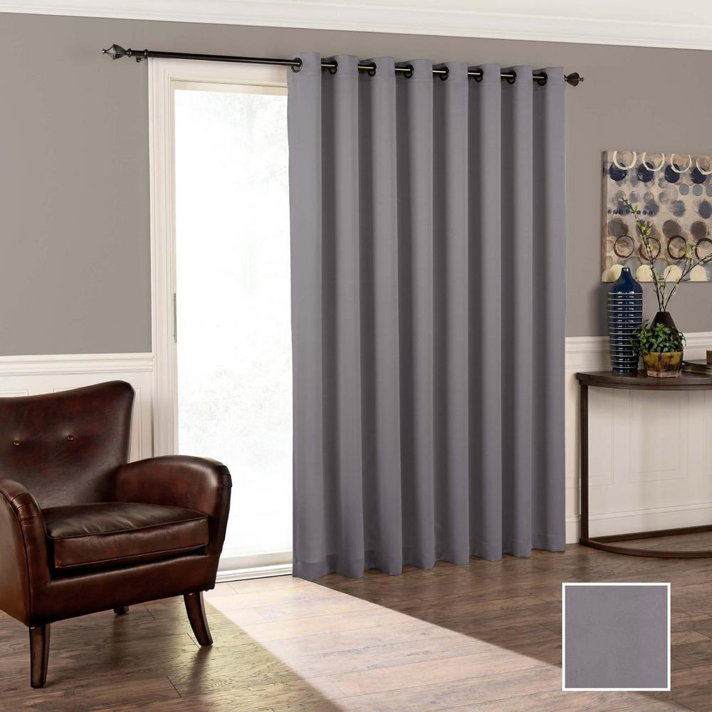 semi opaque curtains drapes window treatments the home depot