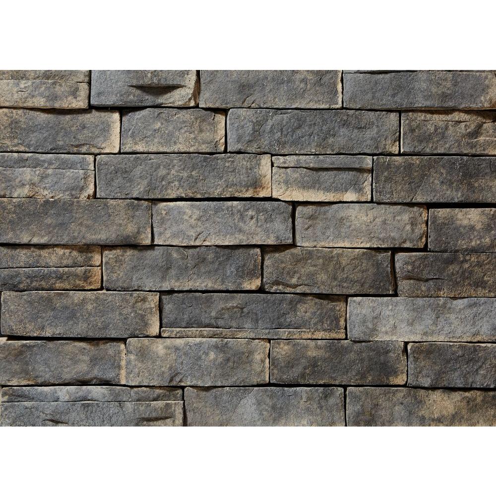 ClipStone Ledgestone Ash Corners 26-3/4 in. x 16 in. 8 lin. ft ...