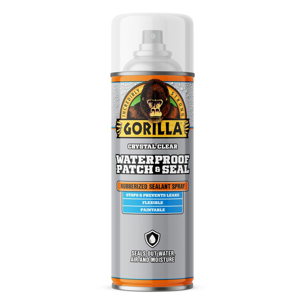 Gorilla 14 oz. Waterproof Patch and Seal Clear Spray-104056 - The Home