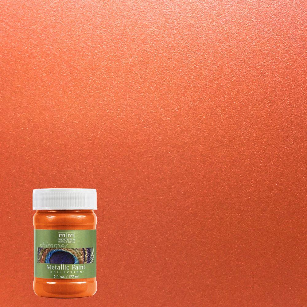 6 oz. Burnt Orange Metallic Interior/Exterior Paint