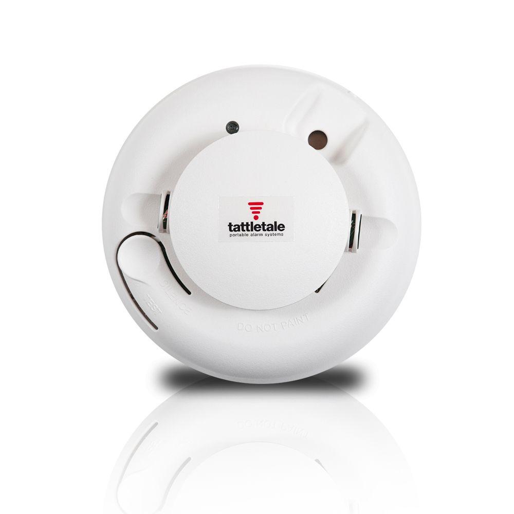 Wireless Portable Alarm System Heat and Smoke Detector