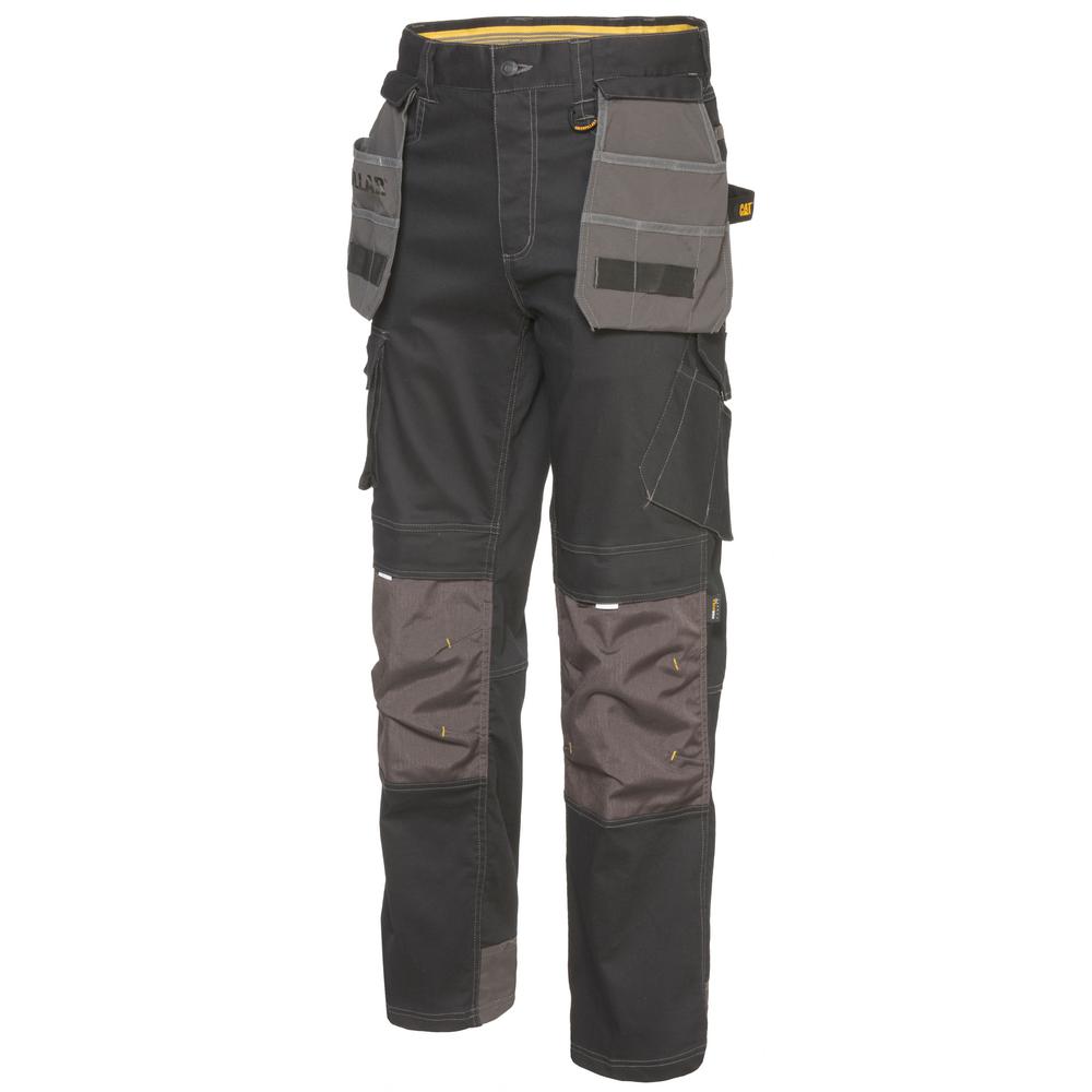 stretch cargo work trousers