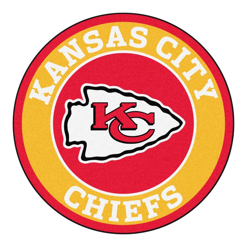 Fanmats Kansas City Chiefs 5 Ft X 8 Area Rug 6585 The Home Nfl Kansas City Chiefs Gold 2 Ft 3 In X