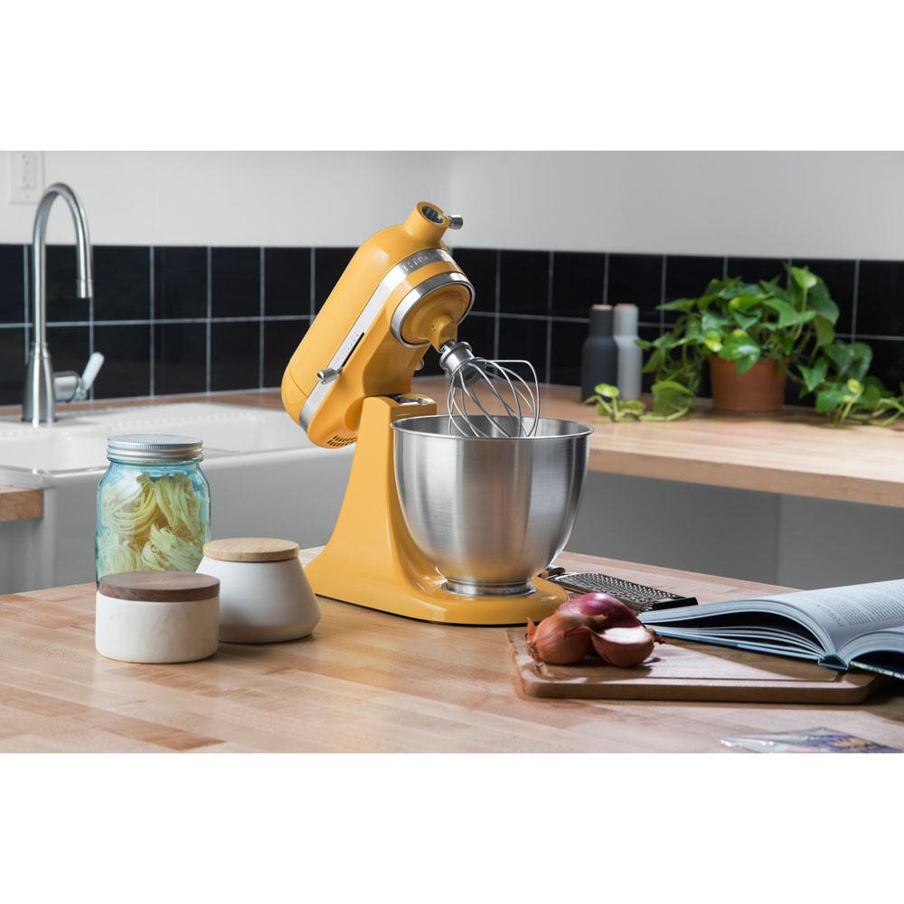 Kitchenaid Artisan Mini 3 5 Qt 10 Speed Tilt Head Orange Sorbet