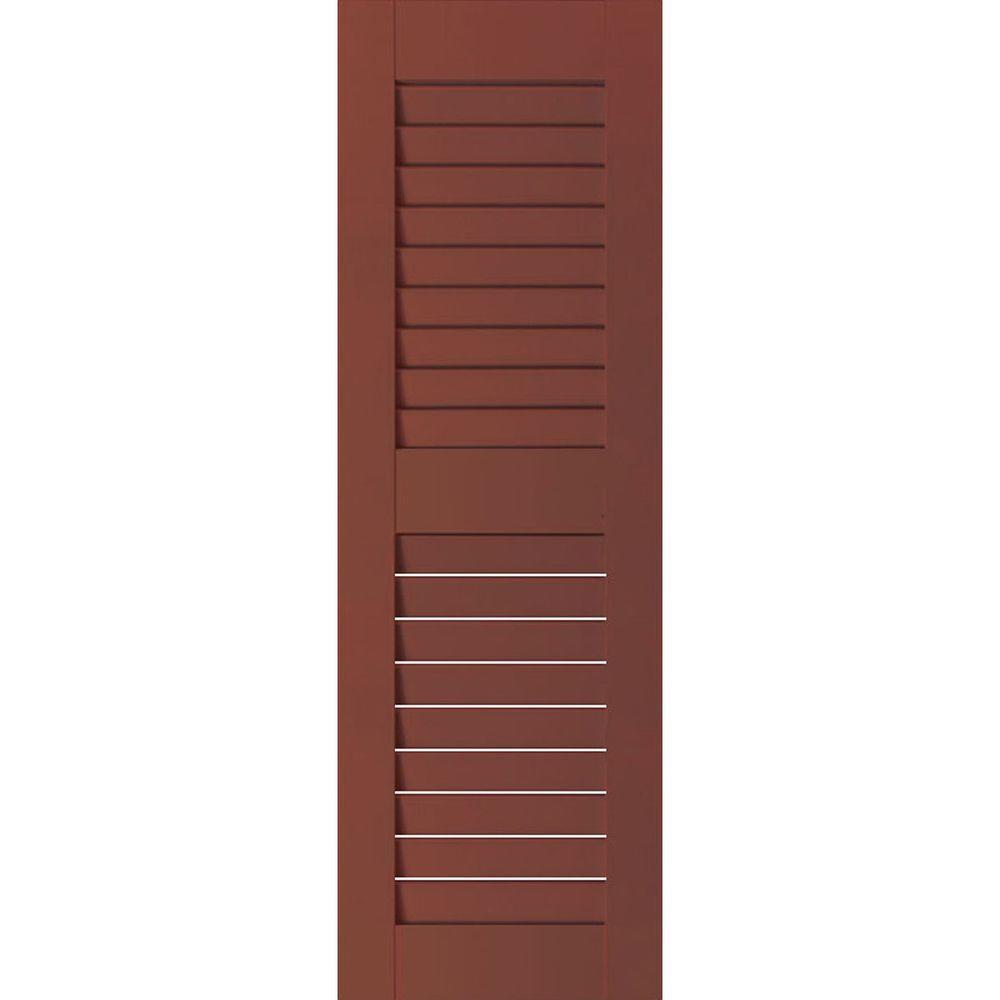 Ekena Millwork 18 In X 37 In Exterior Real Wood Western Red