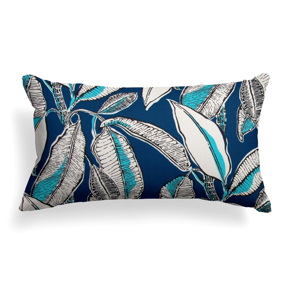 navy and turquoise throw pillows